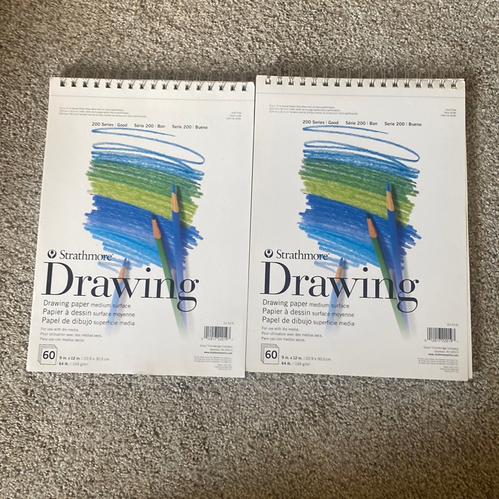 Two set of sketch books